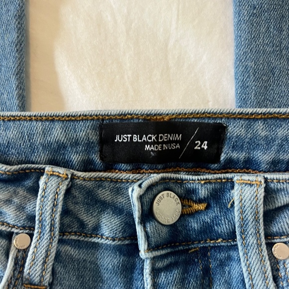 Just black denim boot cut jeans - Picture 3 of 7